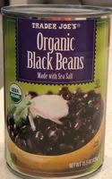 Organic Black Beans Made with Sea Salt