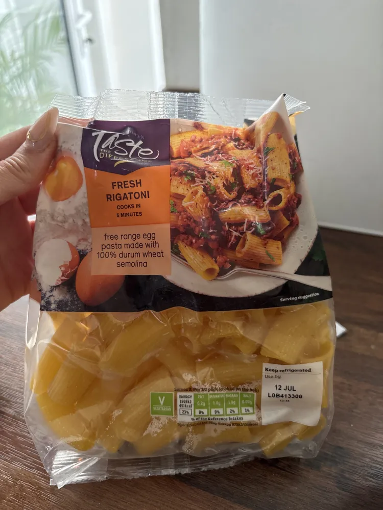 Fresh Rigatoni