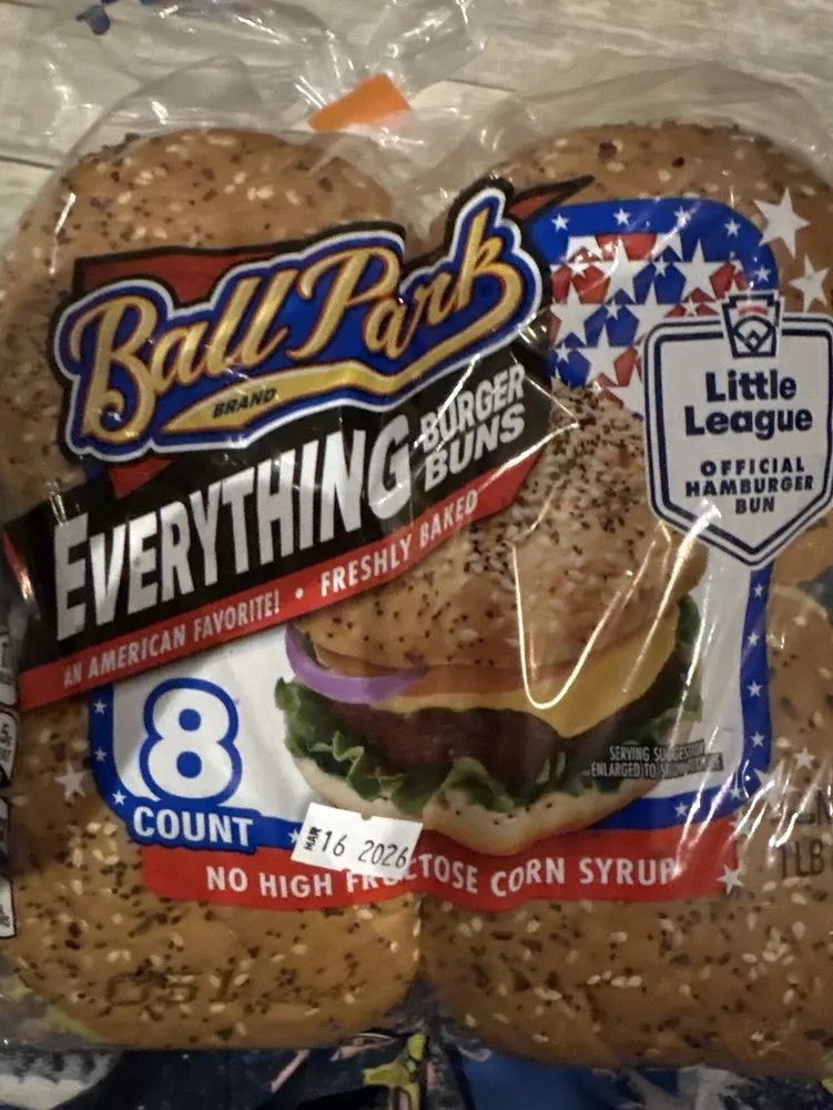 Everything Burger Buns