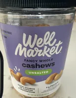 Whole Cashews Unsalted
