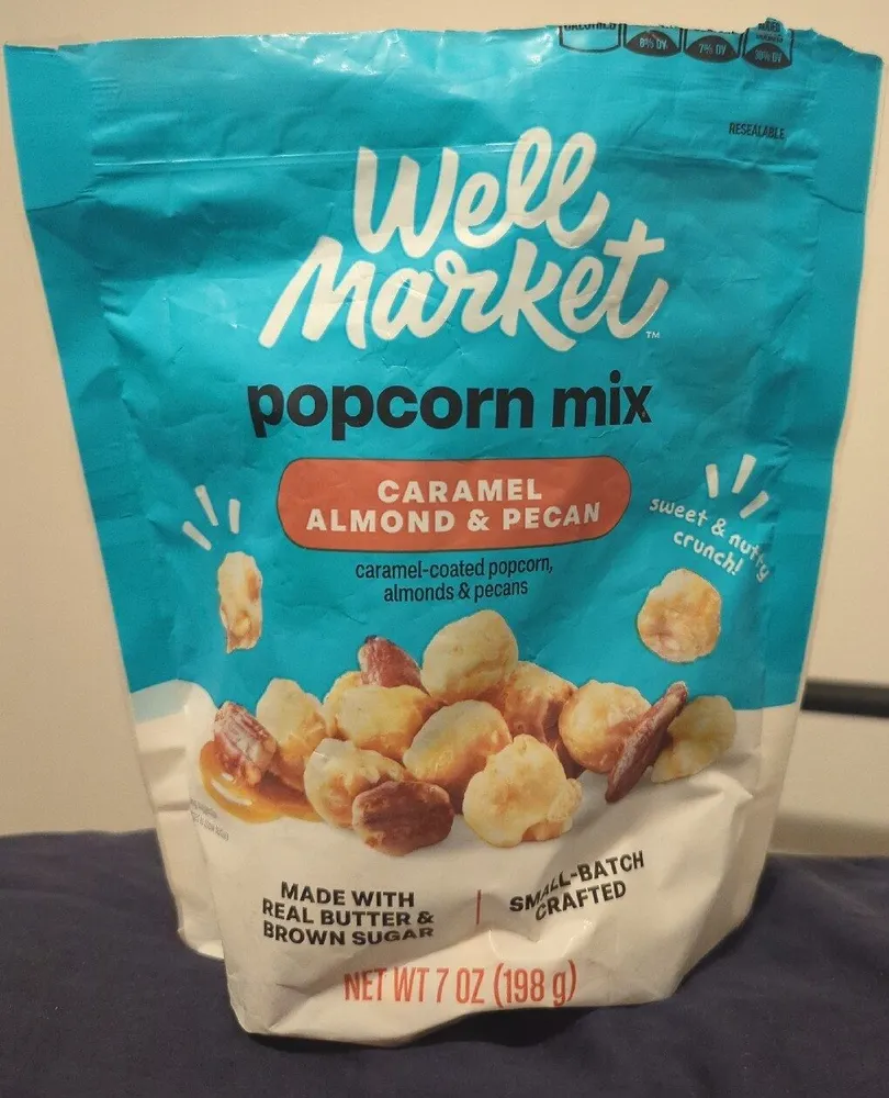 Caramel Almond & Pecan Popcorn Mix