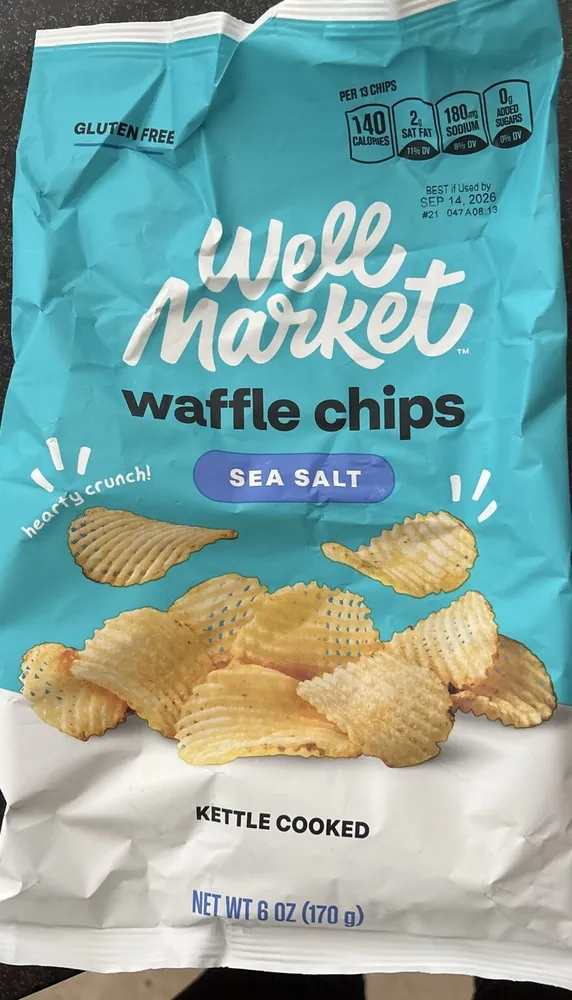Sea Salt Waffle Chips