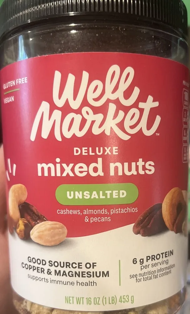 Deluxe Mixed Nuts (Unsalted)
