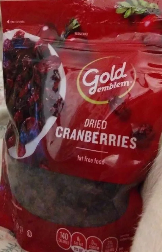 Dried cranberries