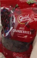 Dried cranberries
