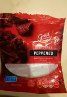 Beef jerky peppered