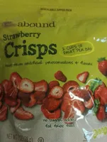 Gold emblem abound, strawberry crisps