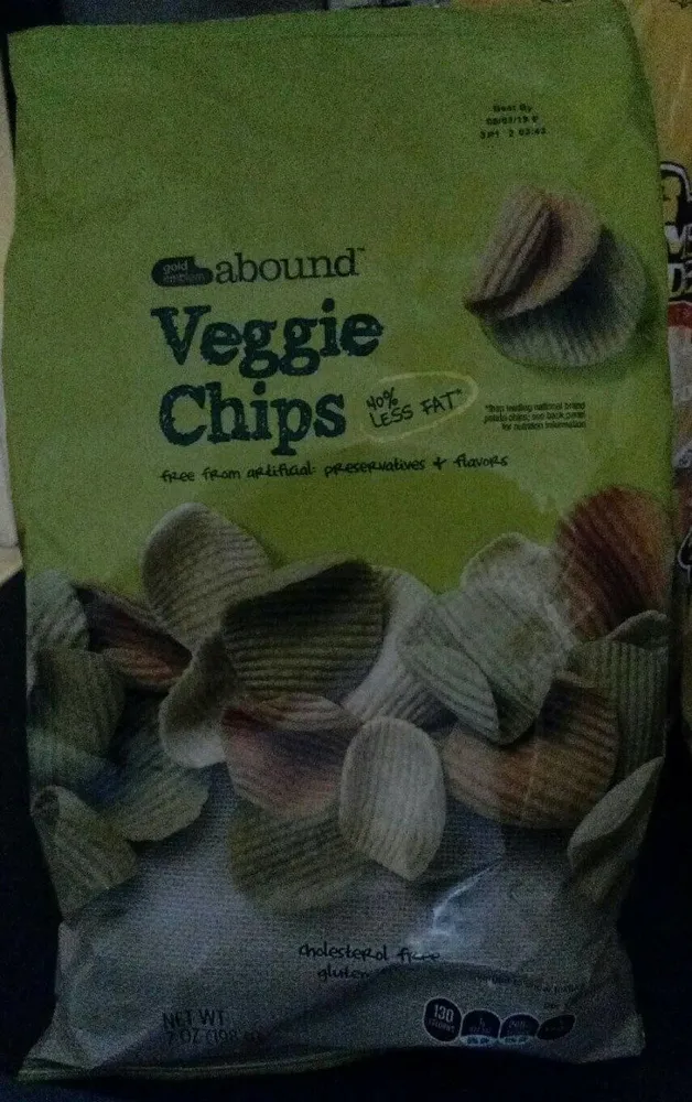 Gold emblem, abound, veggie chiips
