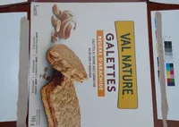 Galette beurre d'arachide