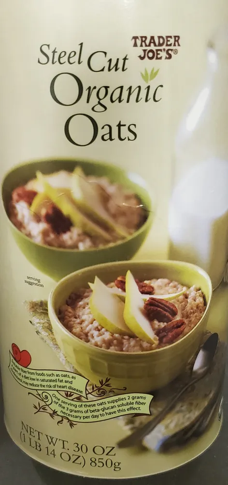 Steel Cut Organic Oats
