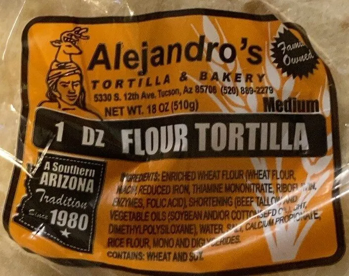 1oz Flour Tortilla Medium