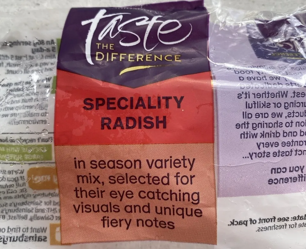 Taste The Difference Specialty Radish
