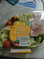 Egg, Ham & Cherry Tomato Salad