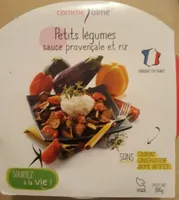 petits légumes sauce provençale et riz