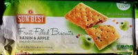 Fruit filles biscuits raisin&apple