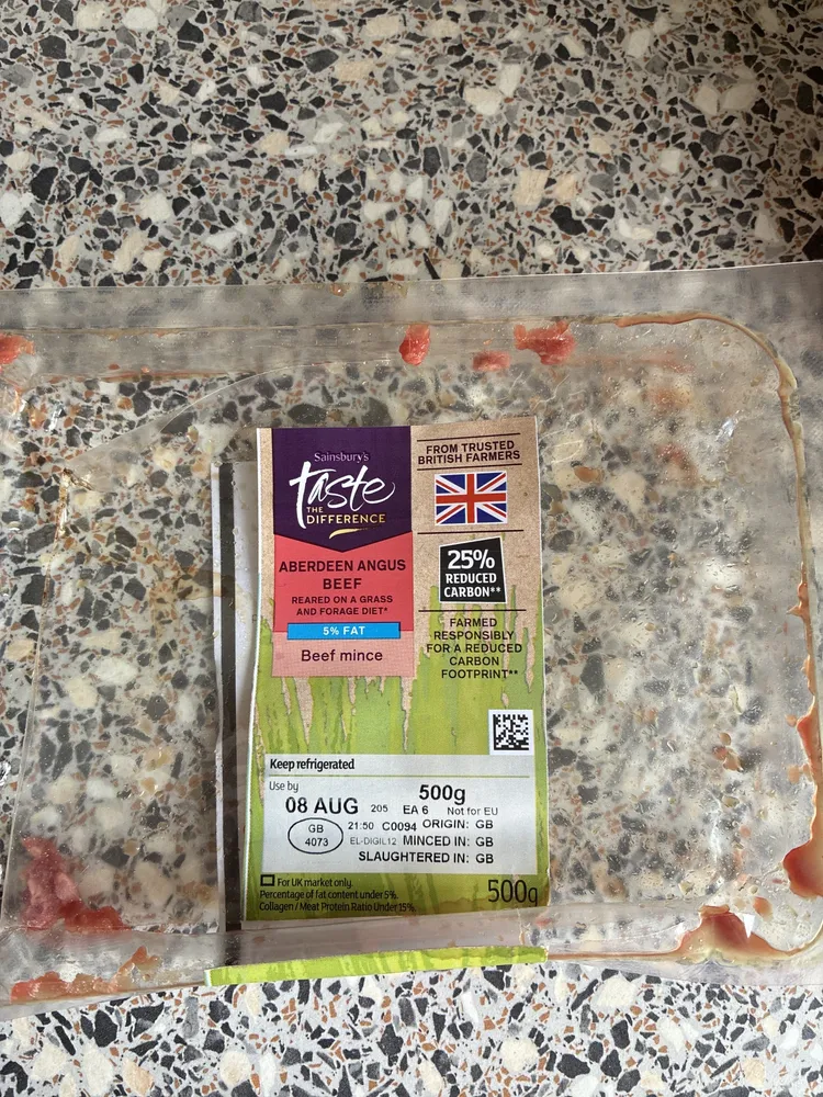 Taste The Difference Aberdeen Angus beef Mince 5% fat