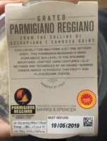 Grated Parmigiano Reggiano
