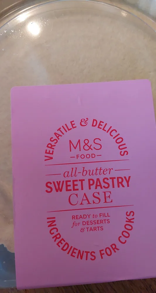 All Butter Sweet Pastry Case