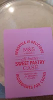 All Butter Sweet Pastry Case