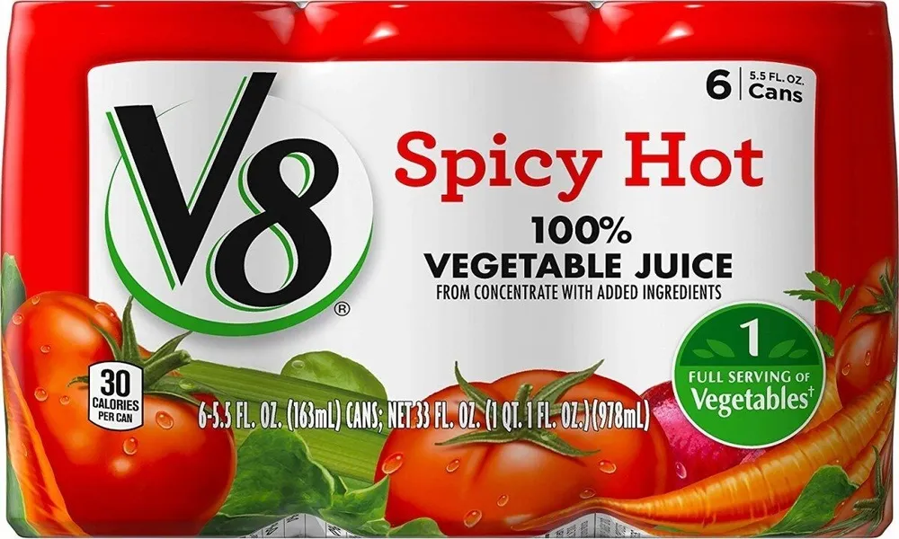 Spicy Hot 100% Vegetable Juice