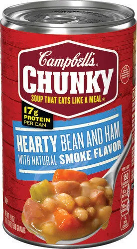 HEARTY BEAN AND HAM WITH NATURAL SMOKE FLAVOR