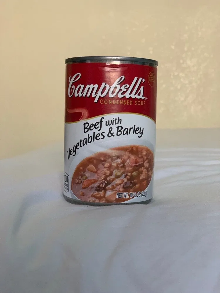 Soup beef vegetable & barley