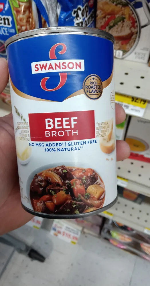 Swanson broth beef