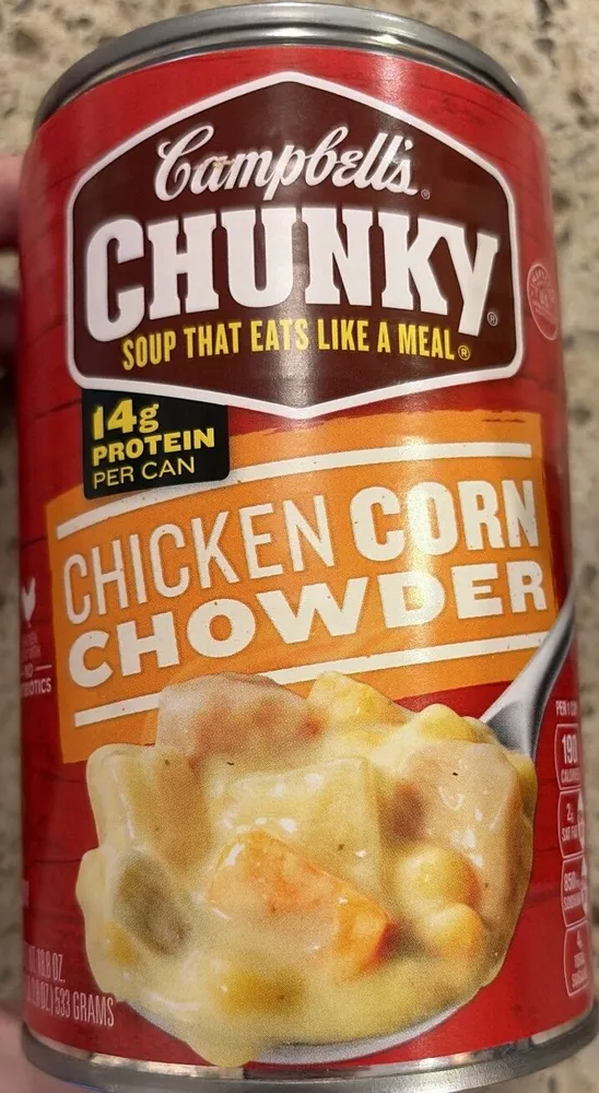 CHICKEN CORN CHOWDER
