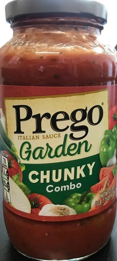 Prego sauces vegetable