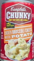 CHICKEN BROCCOLI CHEESE WITH POTATO