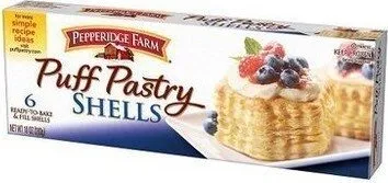 Puff pastry shells