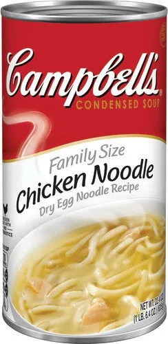 Chicken noodle condensed soup