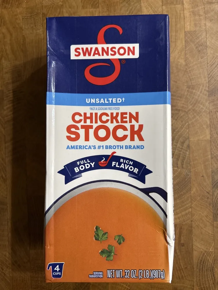 Swanson broth unsalted chicken