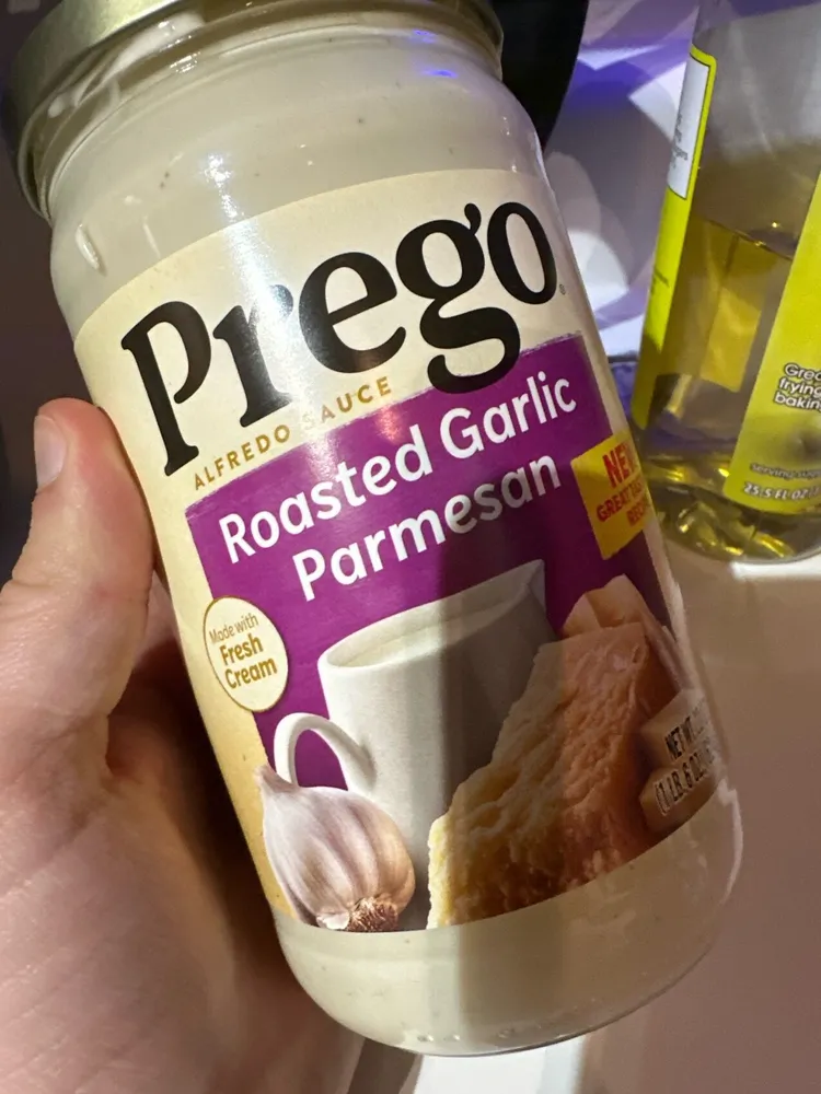 Roasted Garlic Parmesan Alfredo Sauce