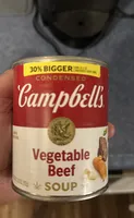 Campbell's condensed soup vegetable beef