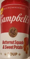 Butternut squash & sweet potato soup