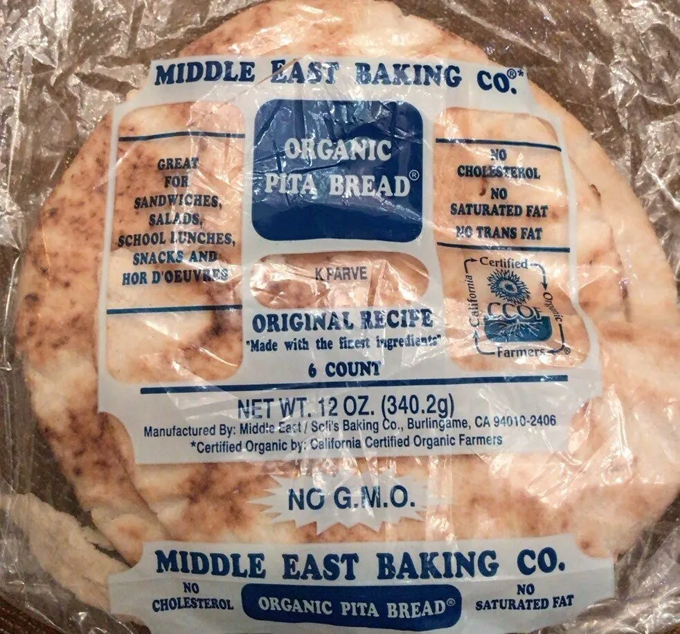 Organic Pita Bread