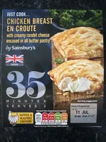 Chicken breast en croute