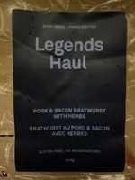 Pork & Bacon Bratwurst with Herbs