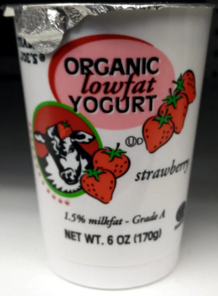 Organic lowfat yogurt