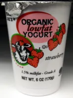 Organic lowfat yogurt