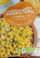 Supersweet sweetcorn