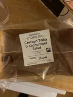 Chicken Tikka And Kachumber Salad Wrap