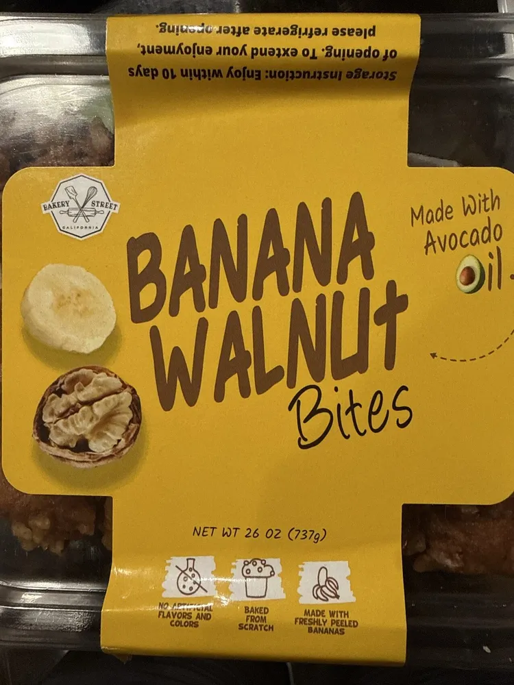 Banana Walnut Bites