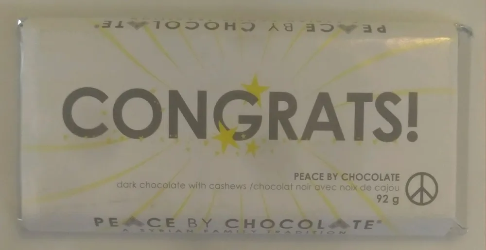 Dark Chocolate with Cashews