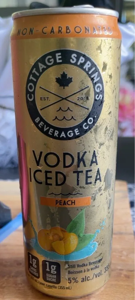Vodka ice tea