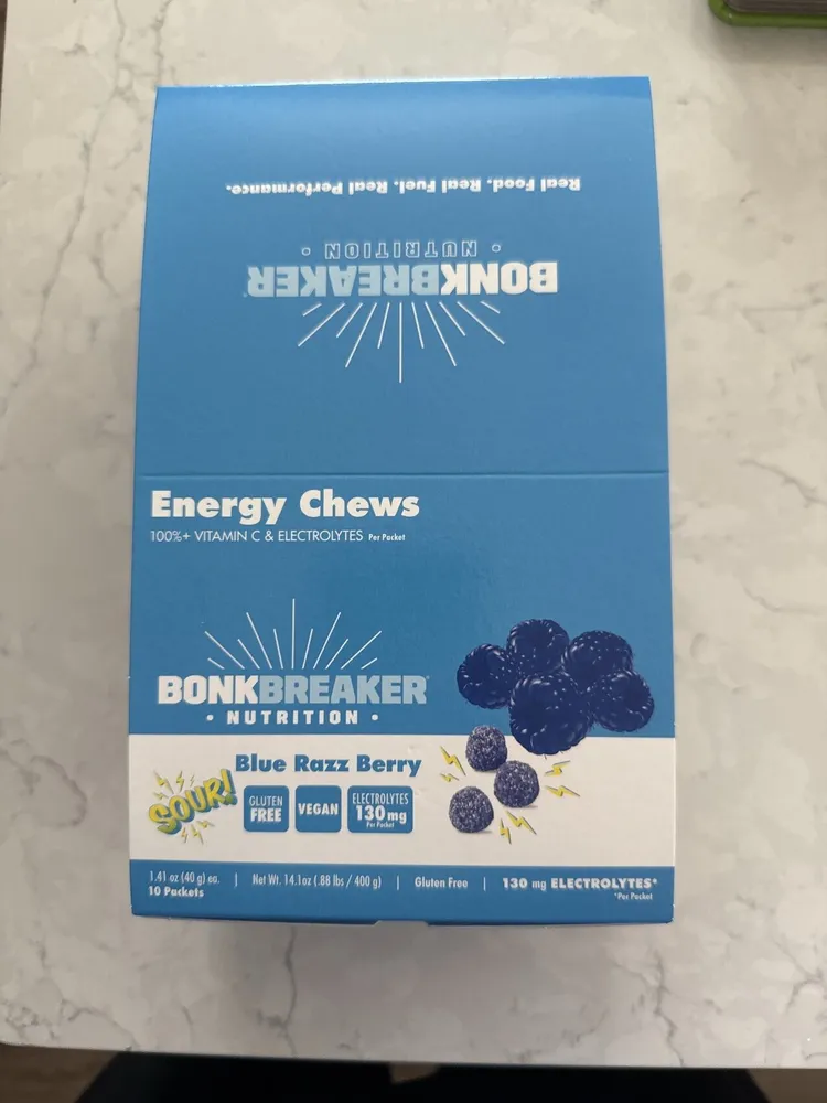 Blue Razz Berry Energy Chews