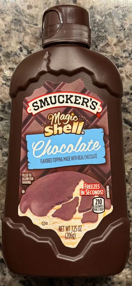 Magic Shell Chocolate Flavored Topping