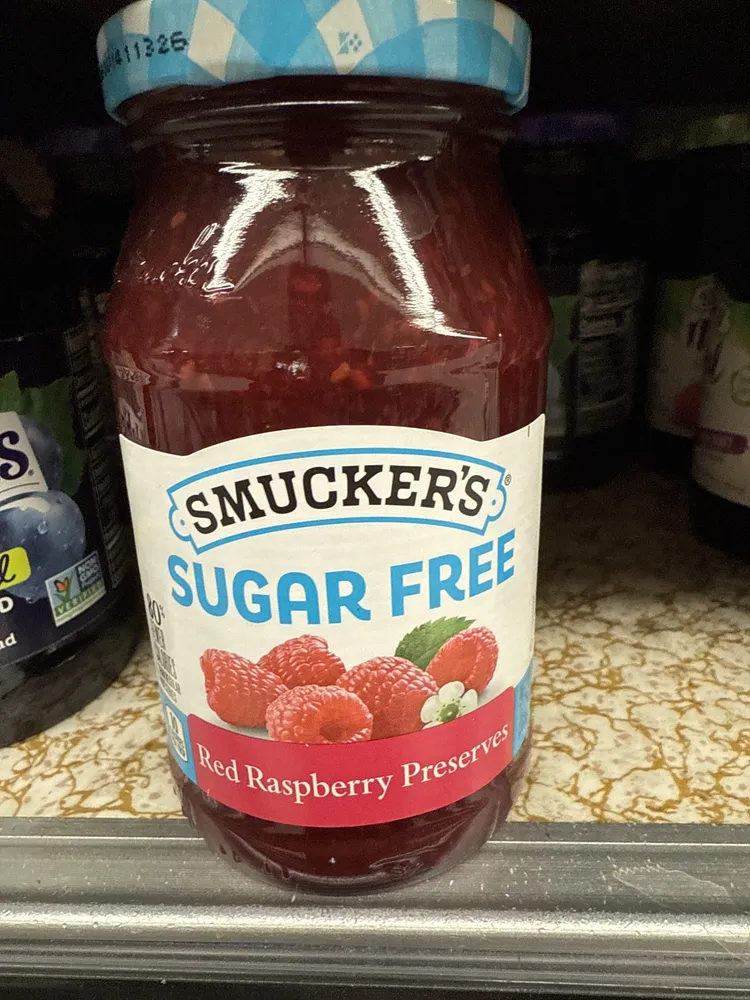 Red raspberry preserves sugar free