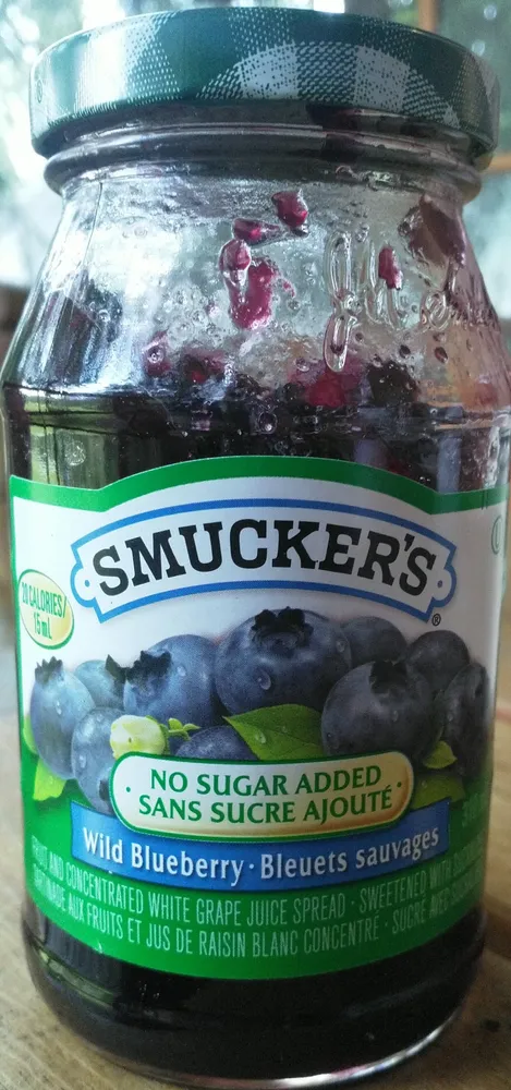 Wild blueberry spread